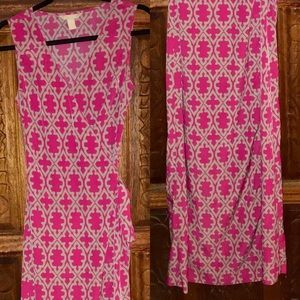 Banana Republic maxi wrap dress full length size 0